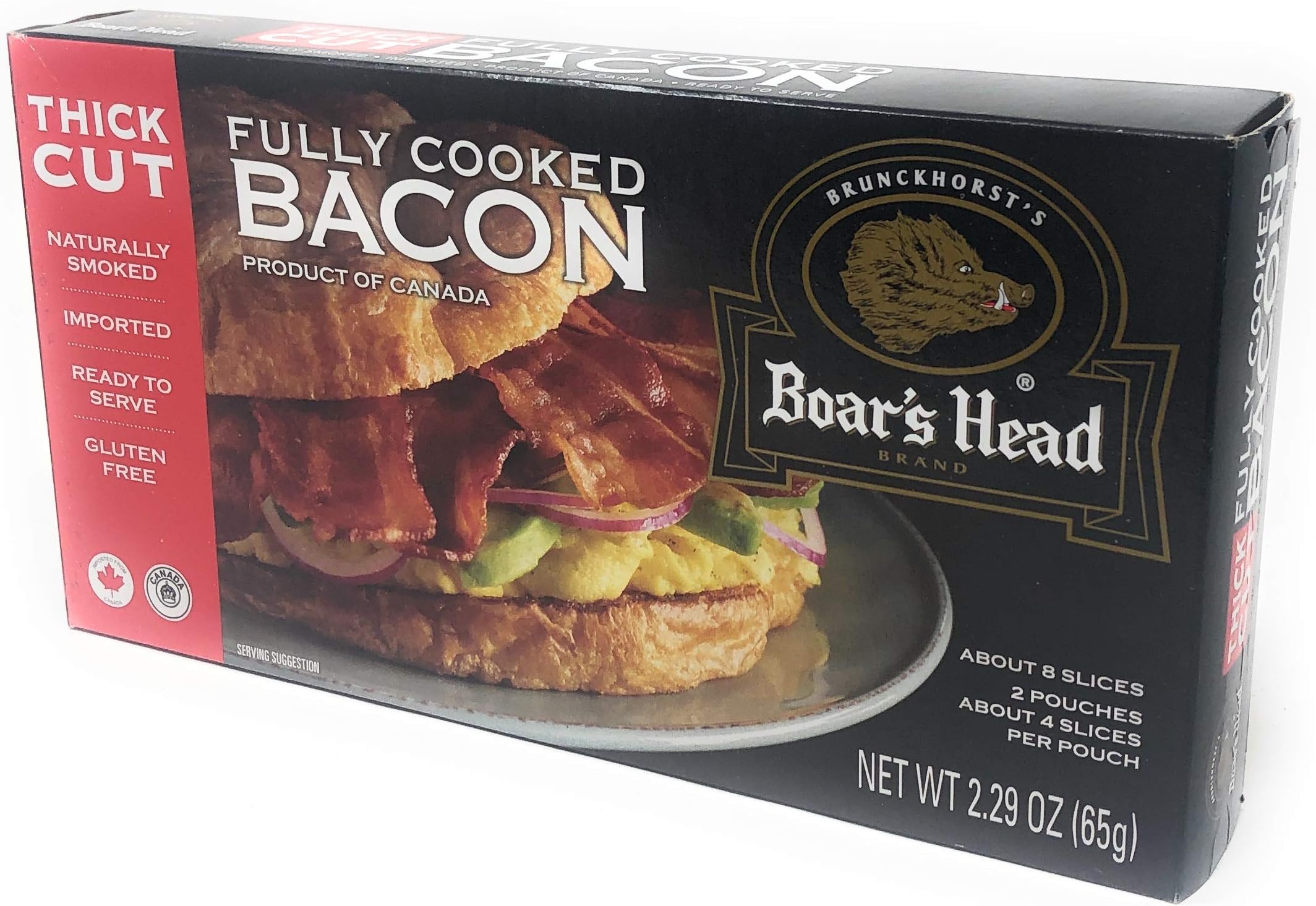Yoders Canned Fully Cooked Bacon, 9 Ounce Canned And