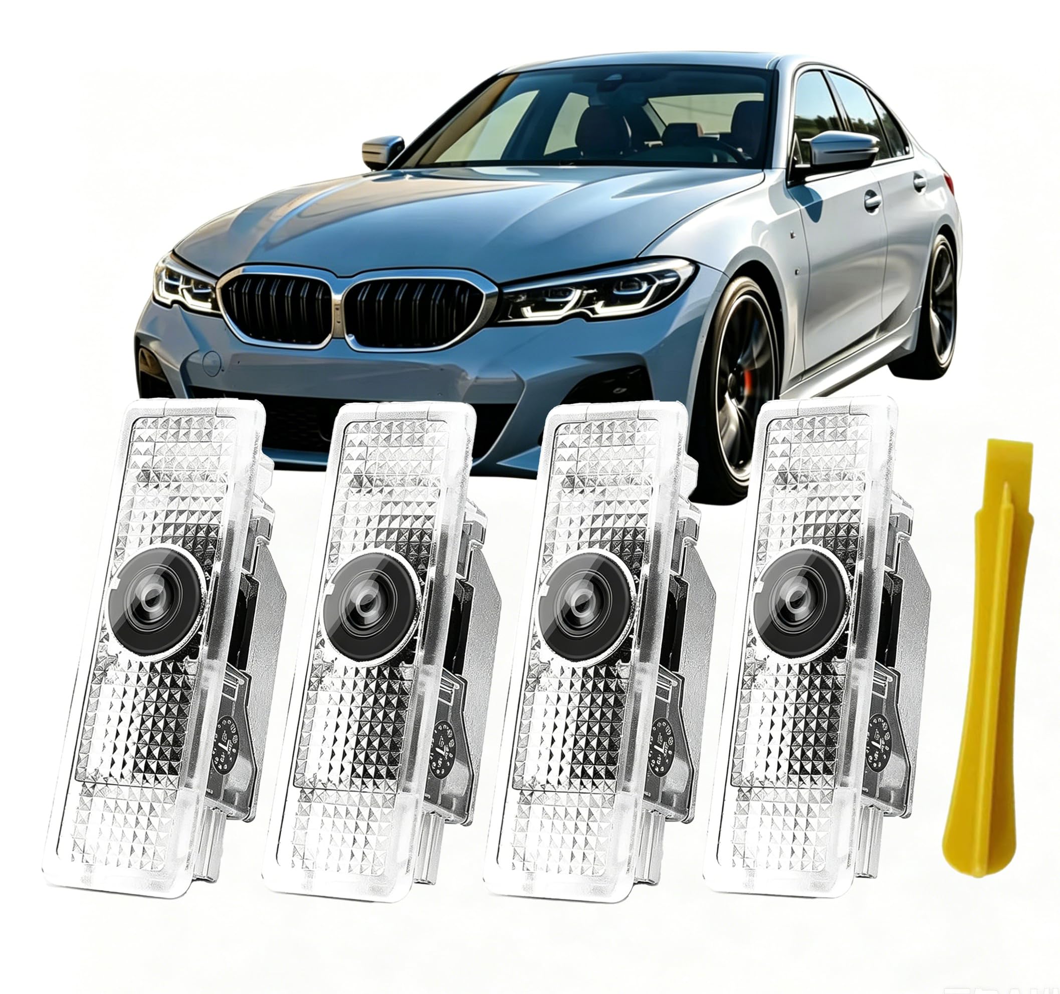Amazon.com: 4pcs Car Door Lights Logo Projector,Upgrade HD LED Car