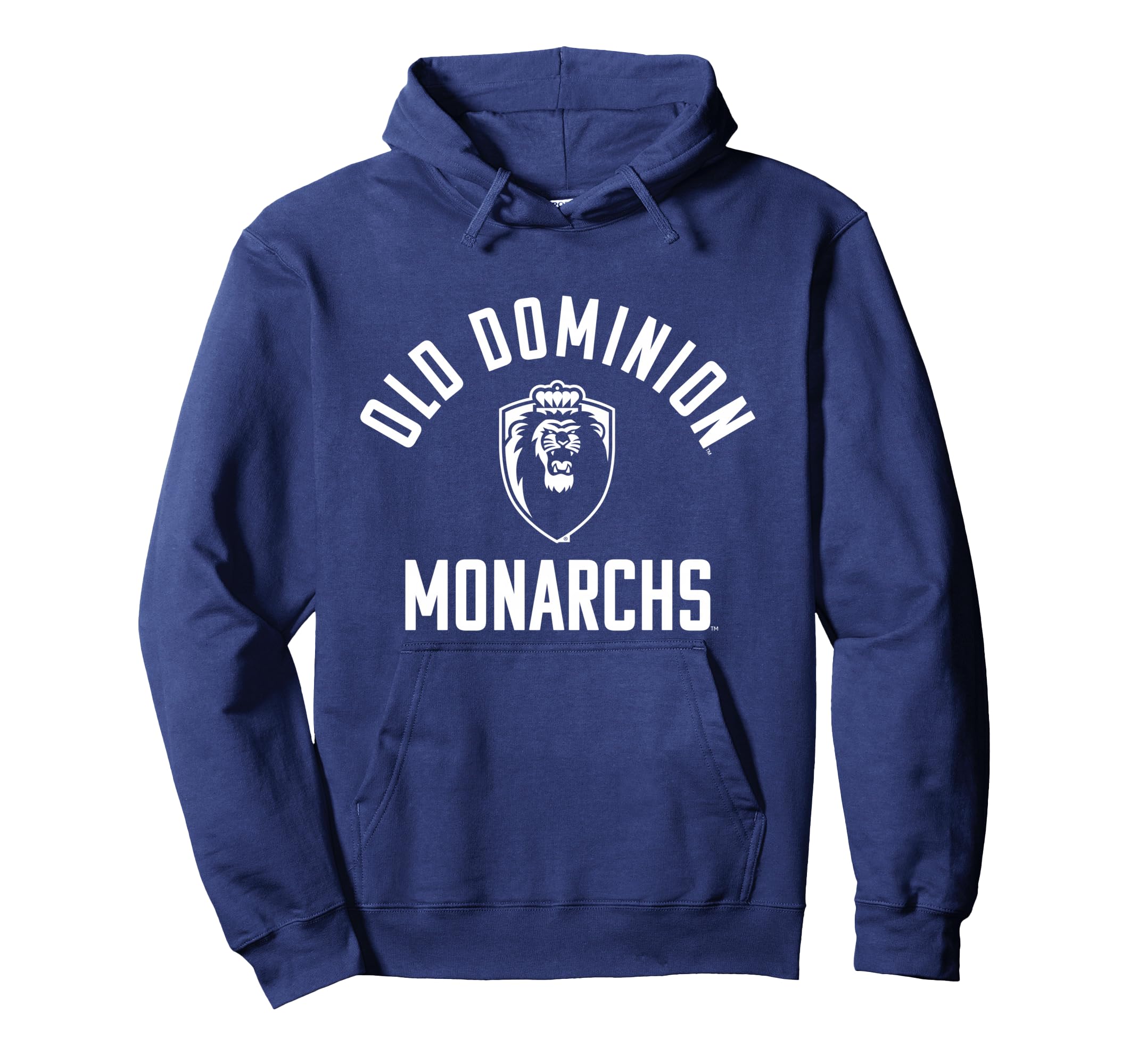 Old Dominion University ODU Monarchs Large One Color Pullover Hoodie