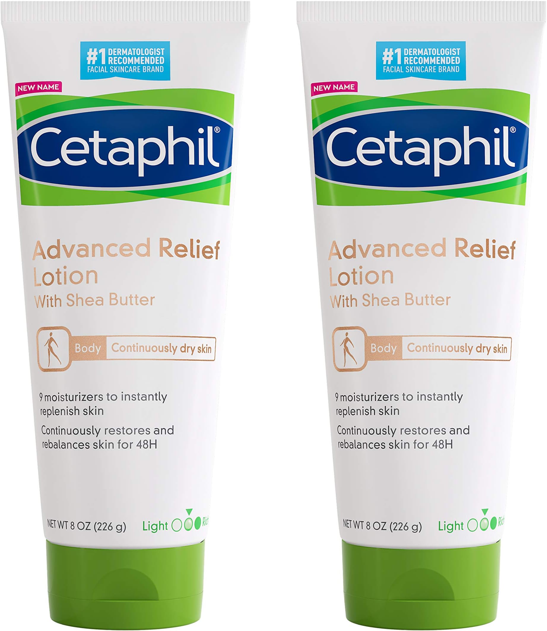 Advanced Relief Lotion 8 Ounce Pack of 2