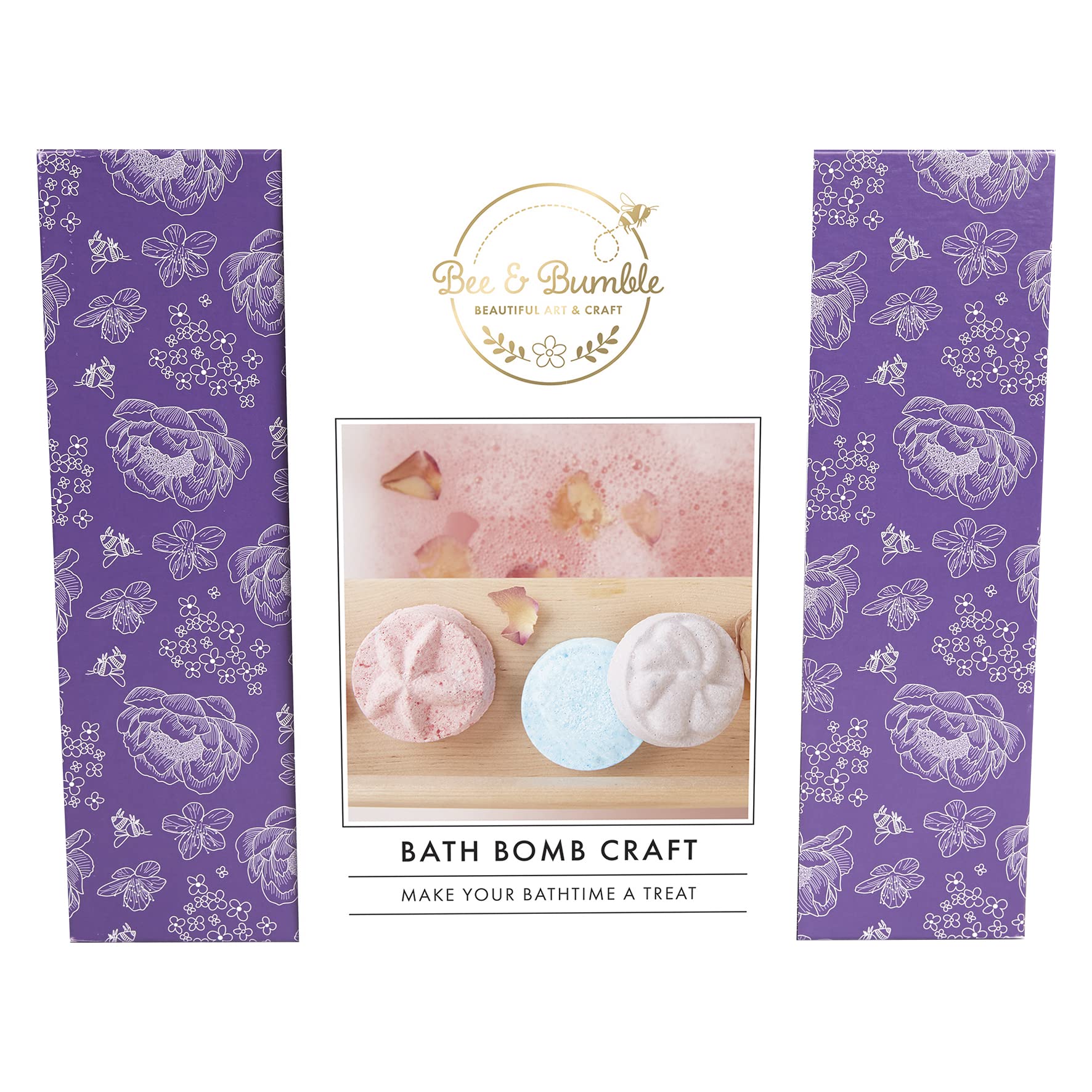Bee & Bumble DIY Bath Bomb Making Arts and Crafts Hobby Craft Kit for Adult, Teenagers, and Older Children/Kids