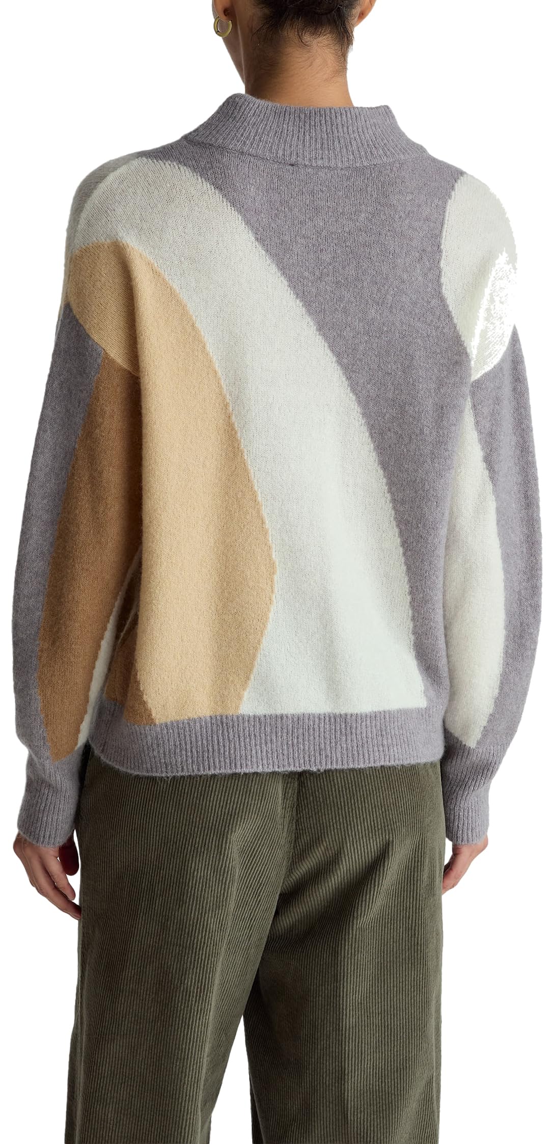 United Colors of Benetton Maglia G/C M/L 11cze10er Maglione Donna (Pacco da 1)