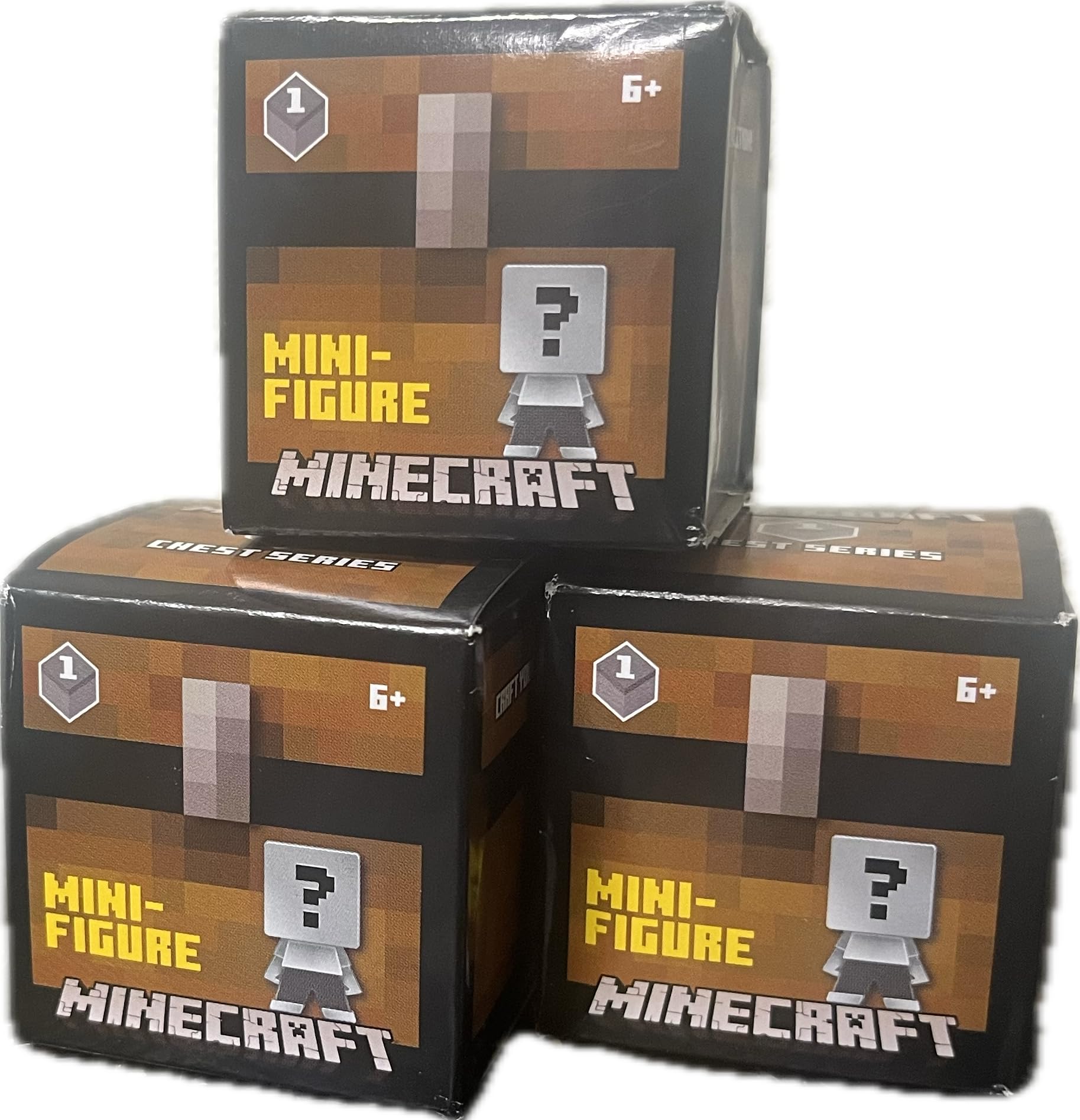 Minecraft TNT Serie 25 Mini Figure Mystery Pack (Bundle di 3 confezioni