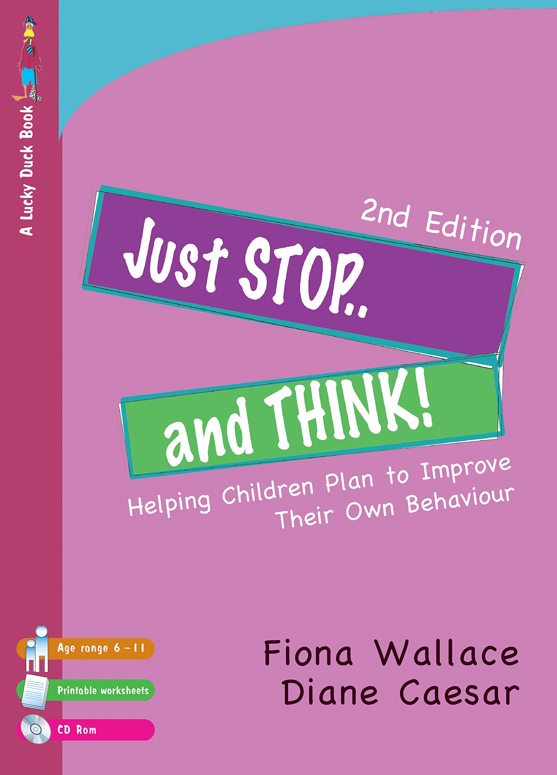 Just Stop and Think!: Helping Children Plan to Improve Their Own Behaviour (Lucky Duck Books) (English Edition)