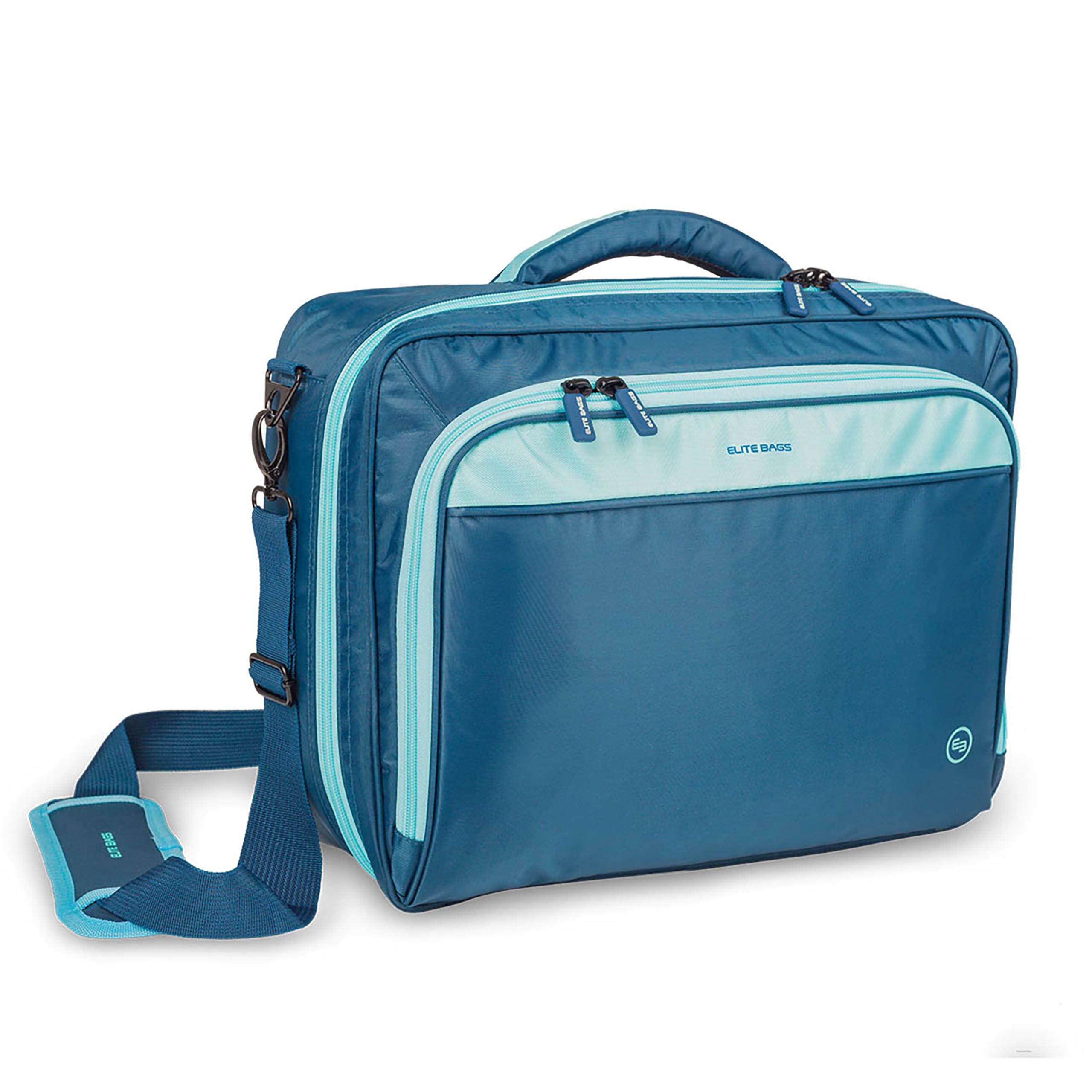 Elite Bags Practi's - Maletín sanitario de asistencia domiciliaria, Azul, 40 x 30 x 12 cm