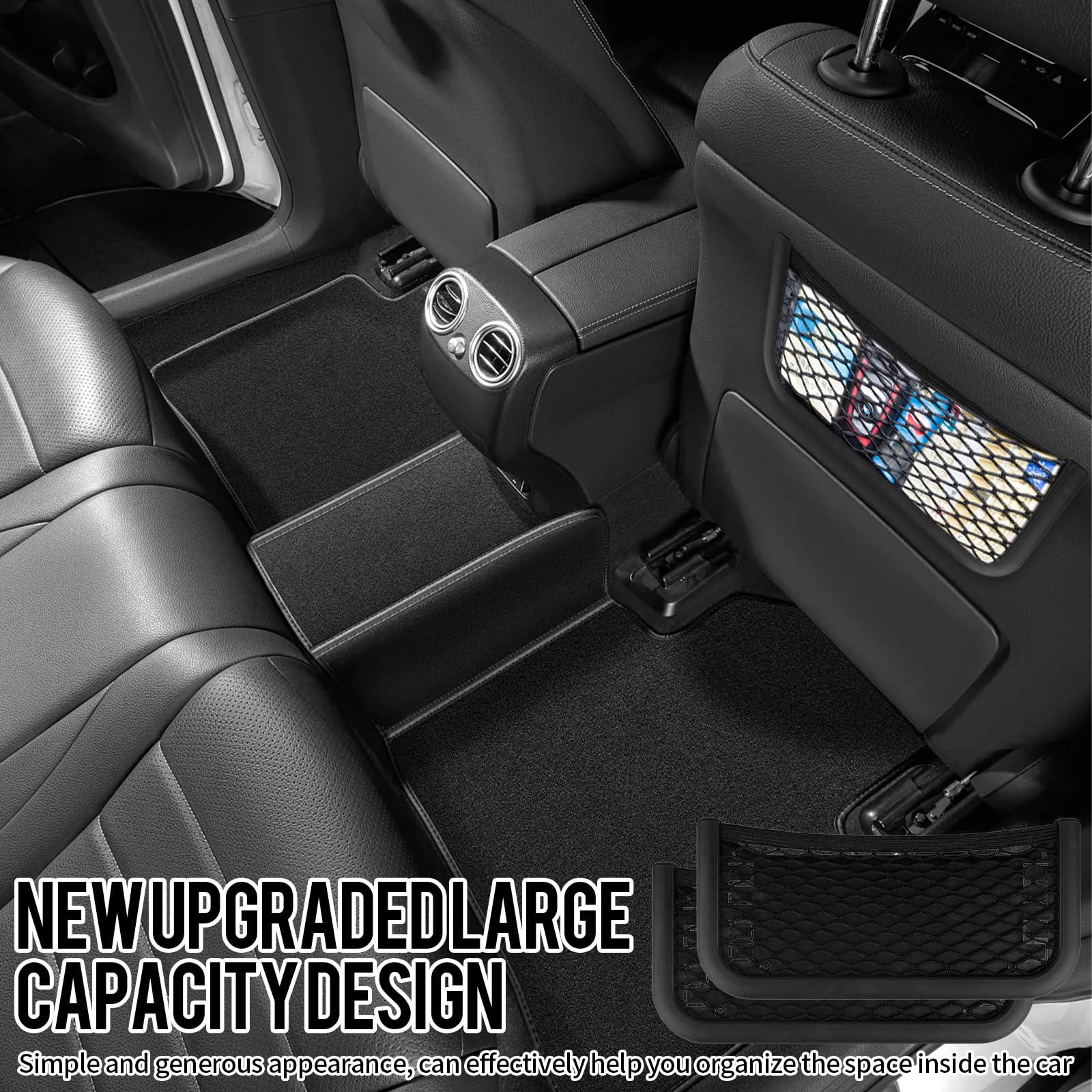 Rete Portaoggetti In 2 Pezzi Per Camper, Borsa Organizer Con Tasche Per Auto Barca Camper Roulotte Armadio E Uso Interno Utilizzo Universale 95852980