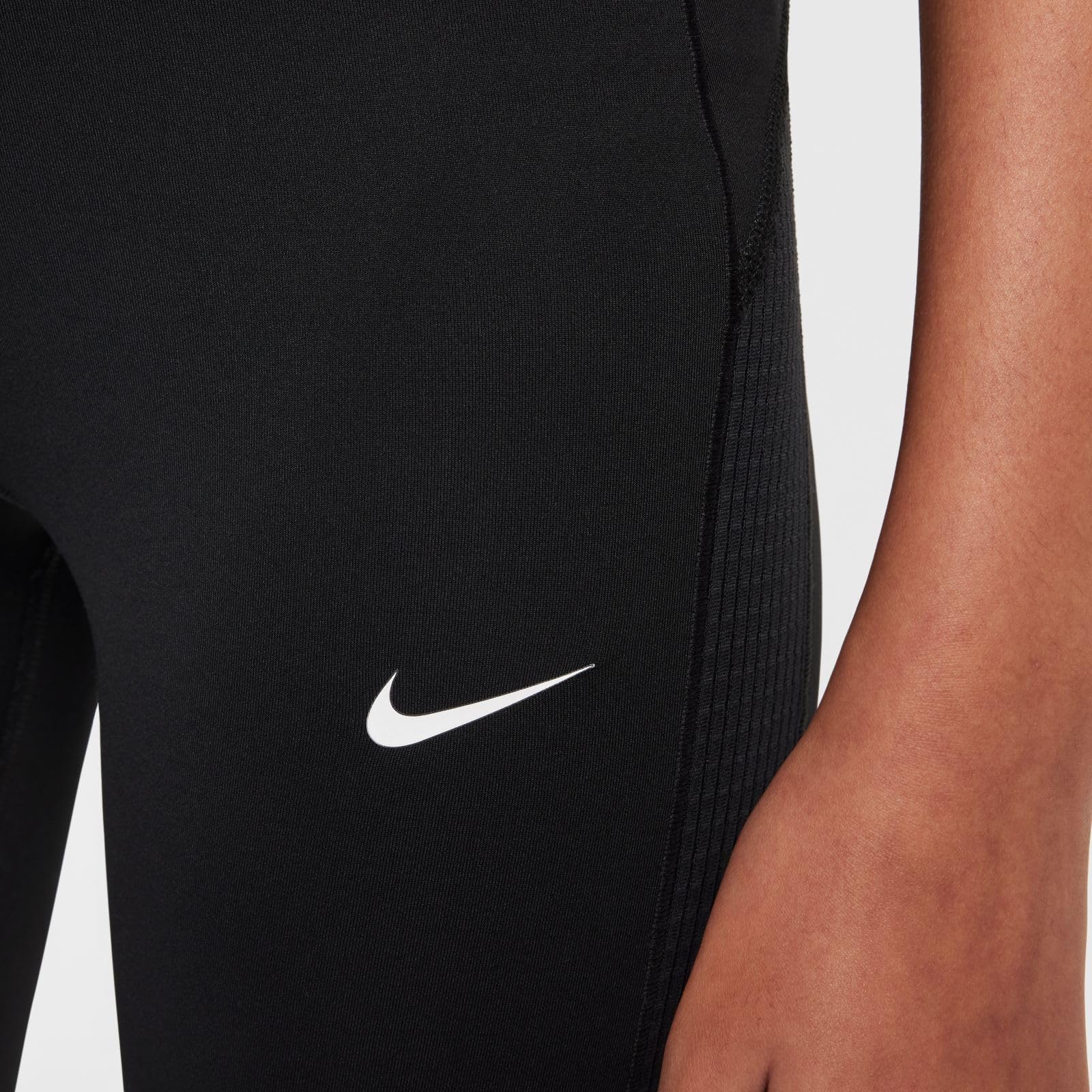 Nike - PRO Therma-Fit Leggings mit Mittelhohem Bund (Mädchen), Leggings Bambine e Ragazze