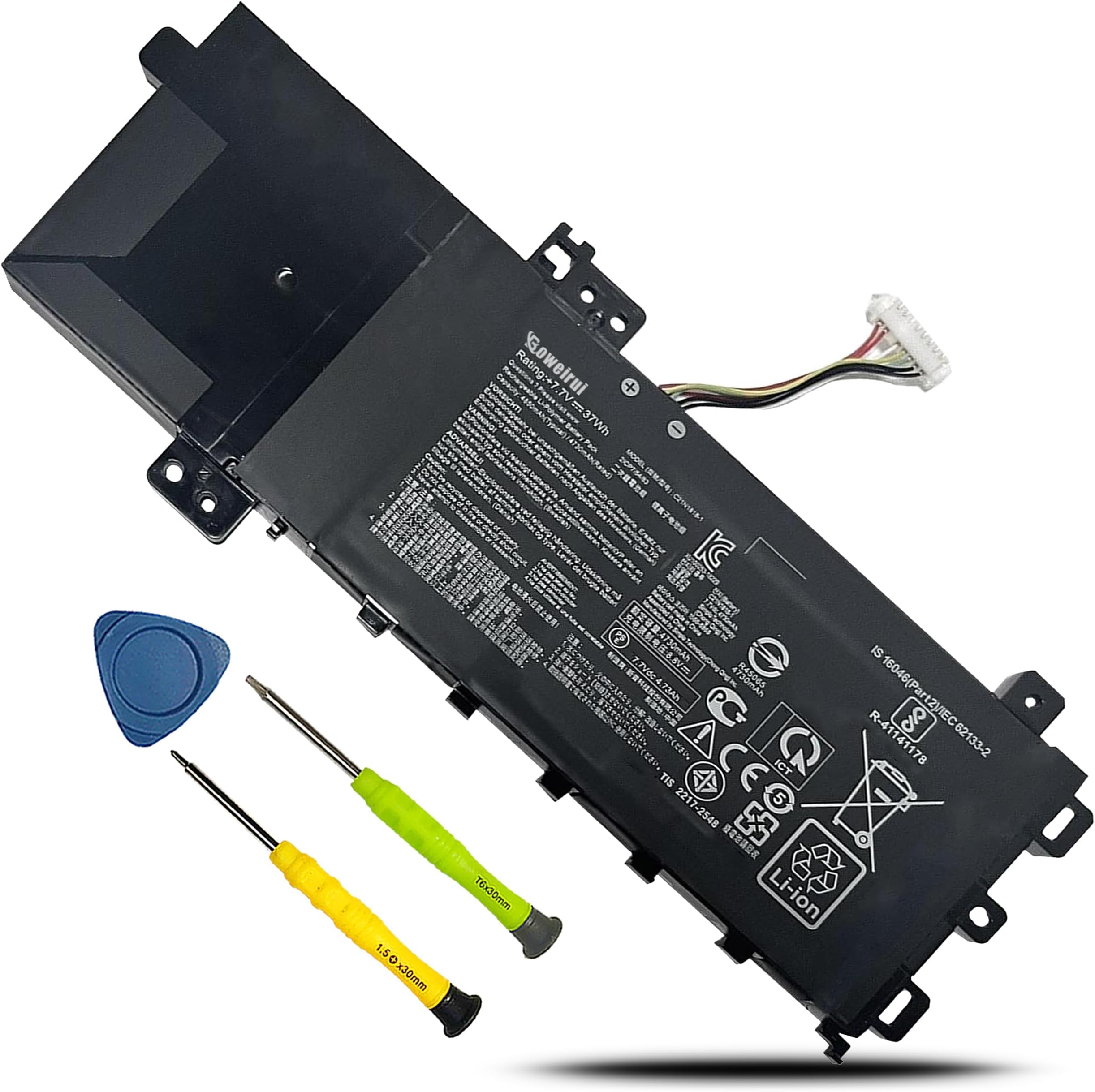 B21N1818-3 C21N1818 Batterie Pour ASUS VivoBook A509 D509 F509 509