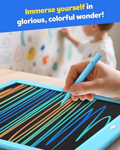 Miniatura 5 de TEKFUN Tablero de dibujo LCD de 85 pulgadas para niños tableta de escritura tablero de dibujo mágico tablero de cibernizaciones para colorear sin
