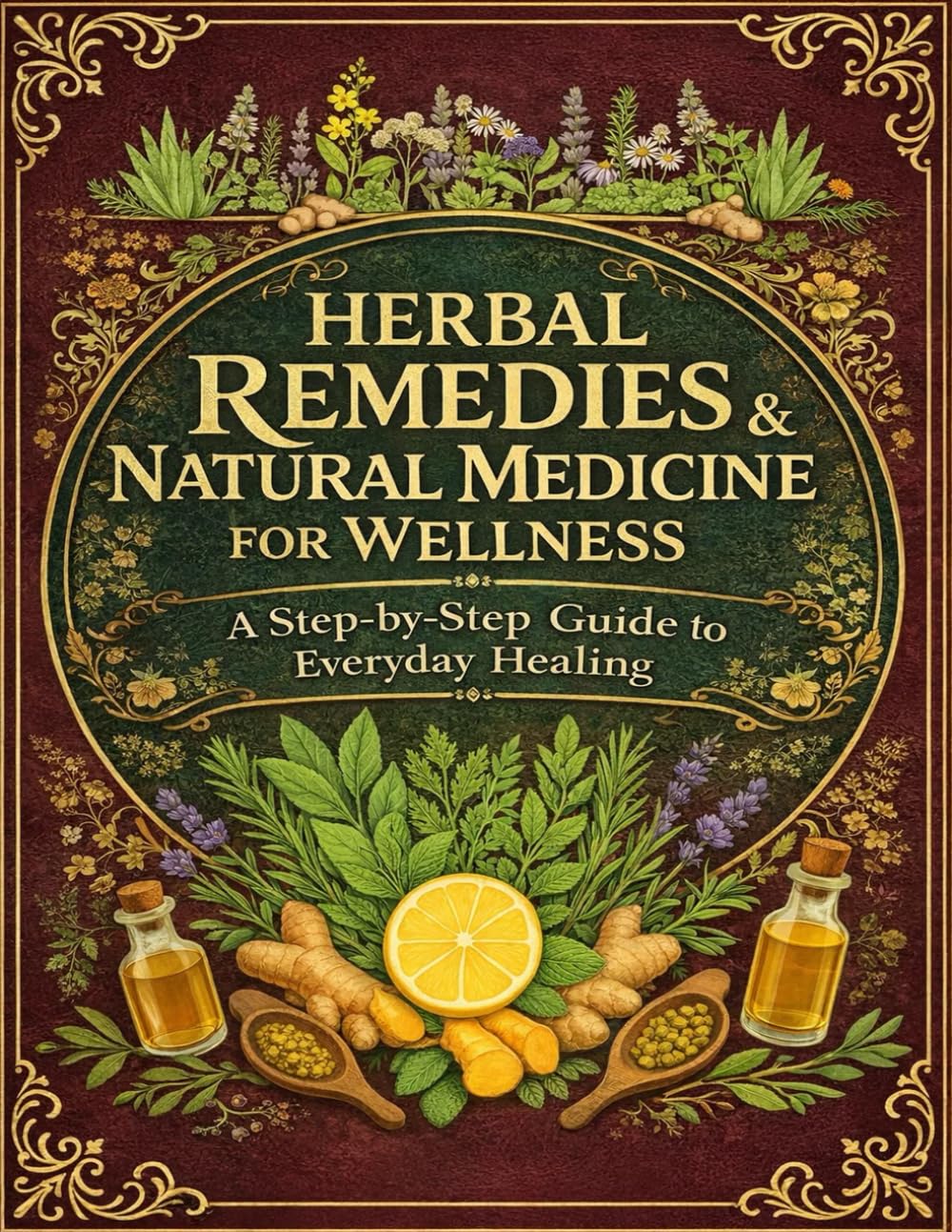 Herbal Remedies & Natural Medicine for Wellness; A Step‑by‑Step Guide to Everyday Healing