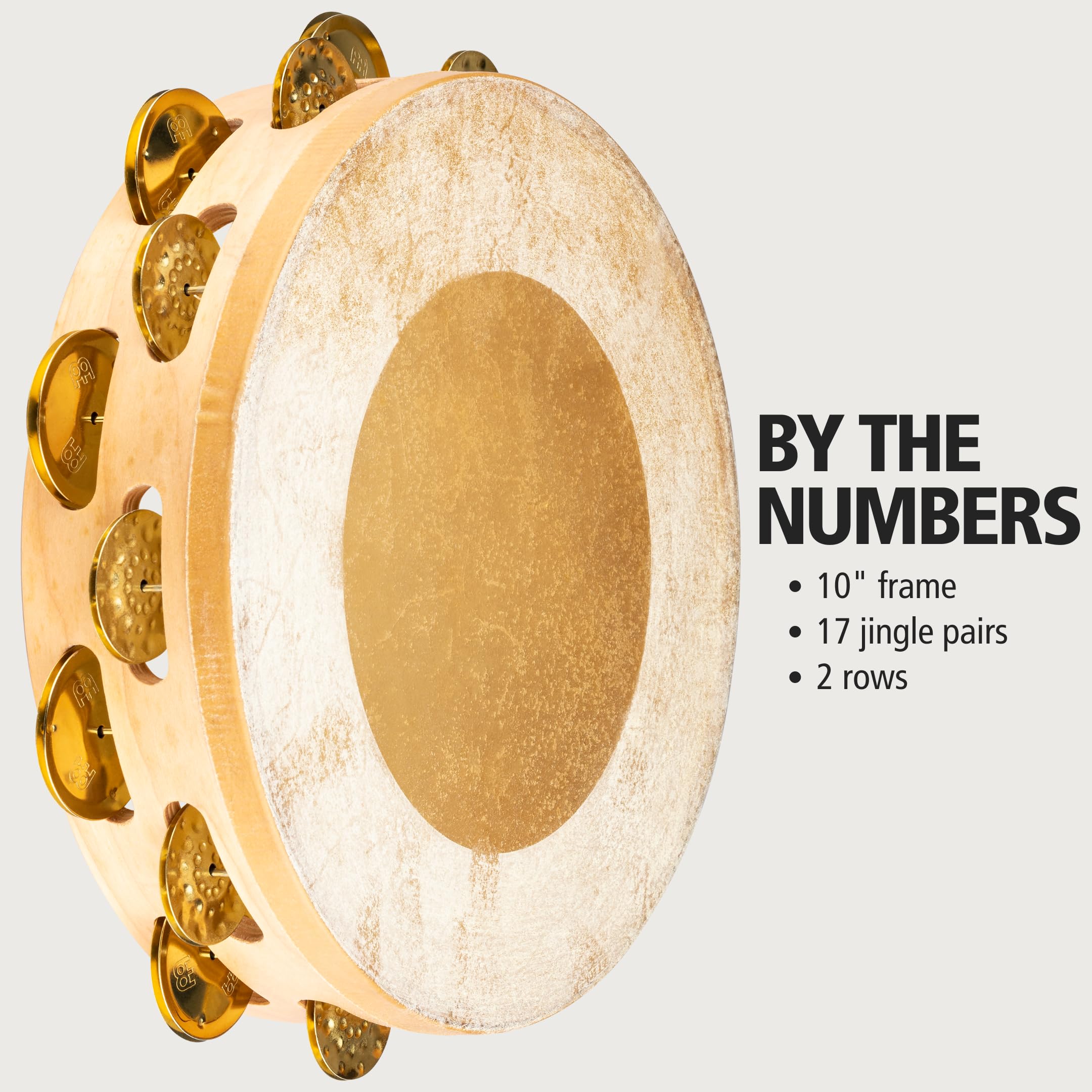 Meinl Percussion AE-MTAH2B Tambourin 25.4cm (10")