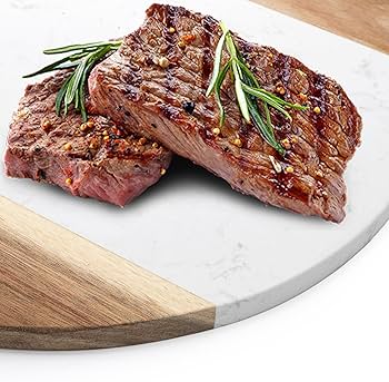 Amazon | Okllen 12インチ 大理石チーズボードとアカシア木製 Amazon | Okllen 12インチ 大理石チーズボードとアカシア木製