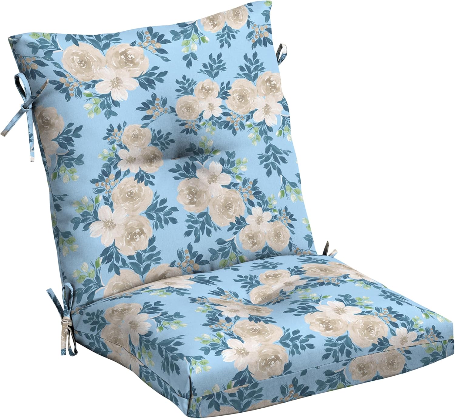 Arden Plush Modern Tufted Polyfill Dining Chair Cushion