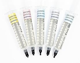 Liquid Fungi Oyster Mushroom Liquid Culture Syringe 5 Pack - Spore Free Live Mycelium
