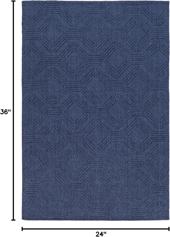 Surya ASL1009-23 Ashlee 2' X 3' Area Rug Blue