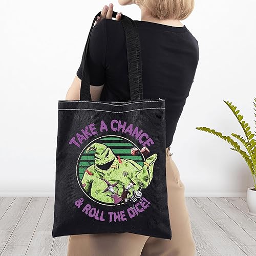 Miniatura 5 de BWWKTOP Divertido bolso de mano Oogie regalo para fanáticos de Oogie Take a Chance And Roll The Dice Oogie Shoulder Bag Oogie Merchandise