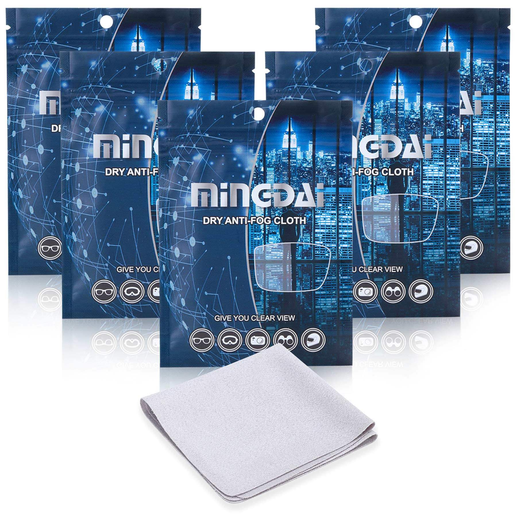 Amazon.co.jp: 【曇らないメガネ拭き】メガネ くもり止めクロス 約600