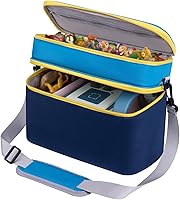 Vista 8 de Estuche de almacenamiento DDgro para Toniesbox 2, bolsa de transporte para el set de inicio Tonie, personajes de Tony, caja de reproductor de audio