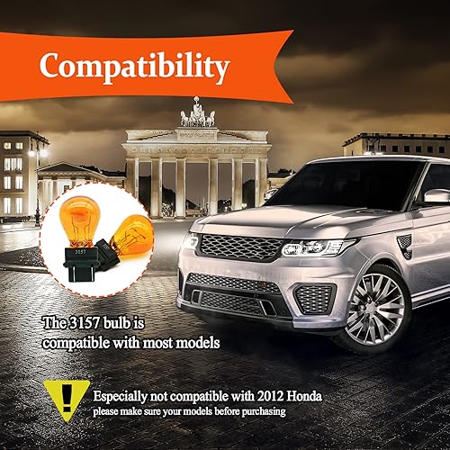 Miniatura 7 de 10 bombillas 3157, mini bombilla miniatura 3157, luz de freno automotriz, señal de giro lateral, luz trasera, repuesto estándar, base de plástico