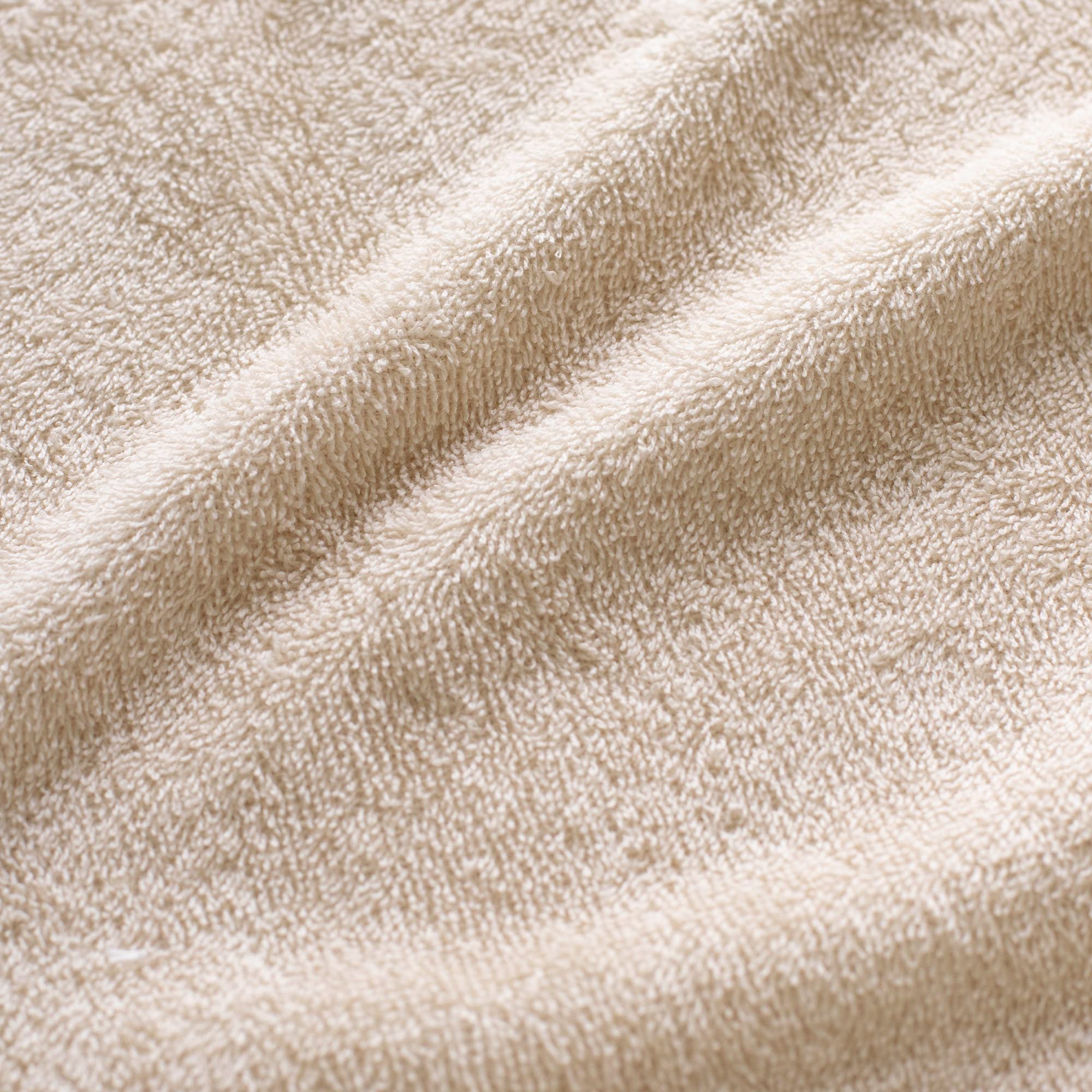 Poncho de bain Terry Crème - Bemini