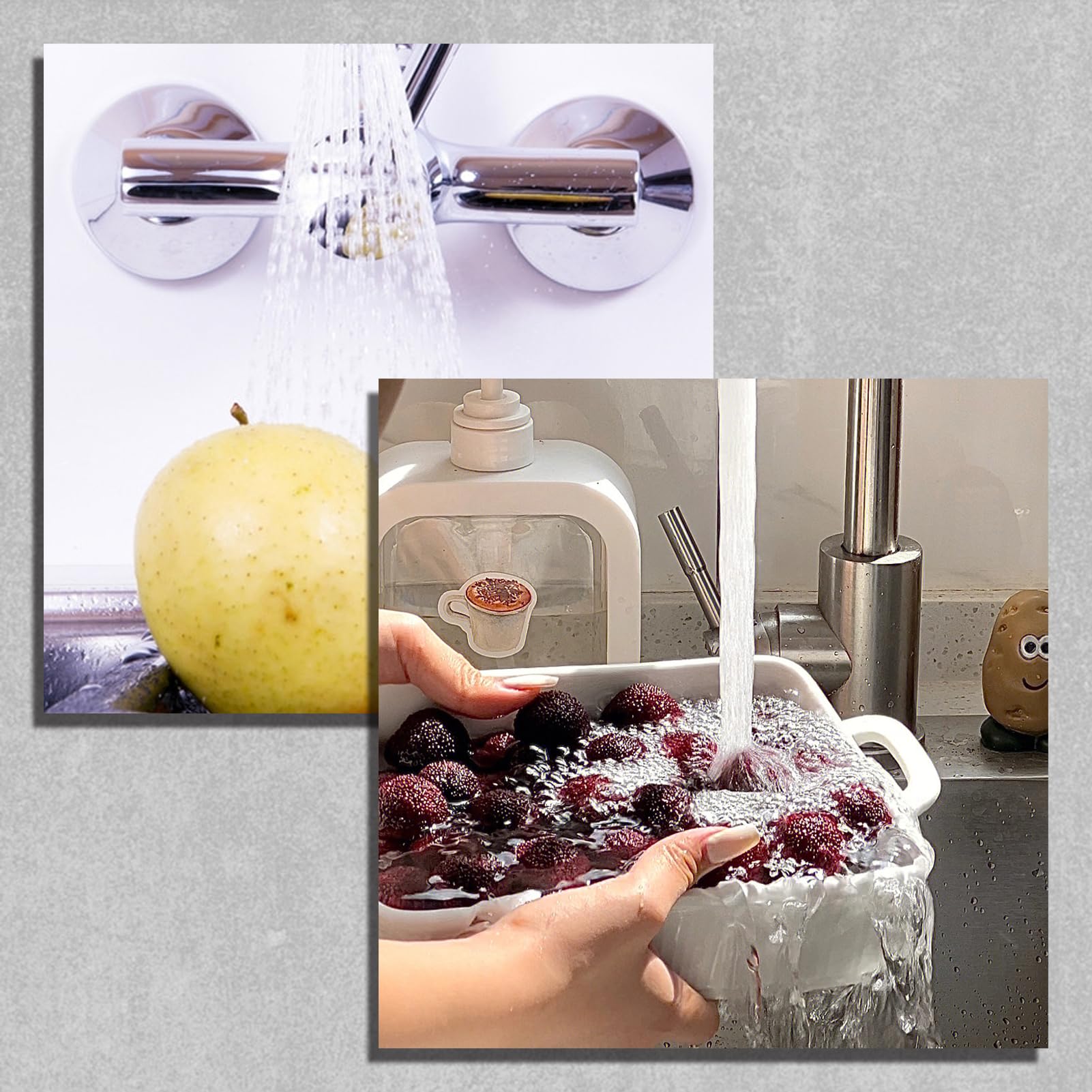 Cabezal De Grifo Flexible De Cocina Con 2 Modos: Chorro Y Flujo Normal – Recambio Universal Para Fregaderos, RV Y Lavandería