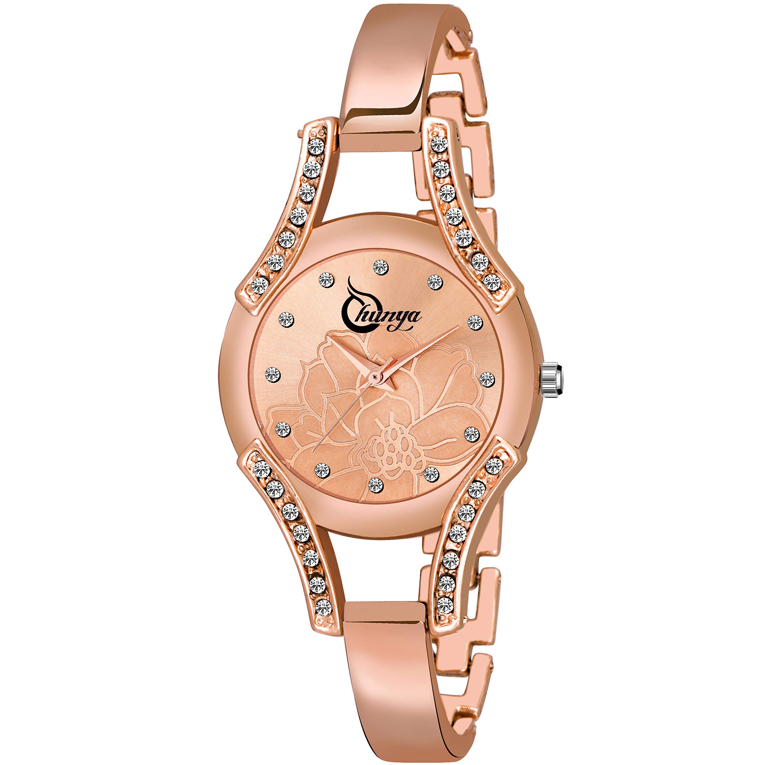New Laxurius LookingRose Gold Dail Girl and Women Watch Bracelet Balt Analog Watch - for Girls (B09S3PY2T4) Amazon Price History, Amazon Price Tracker