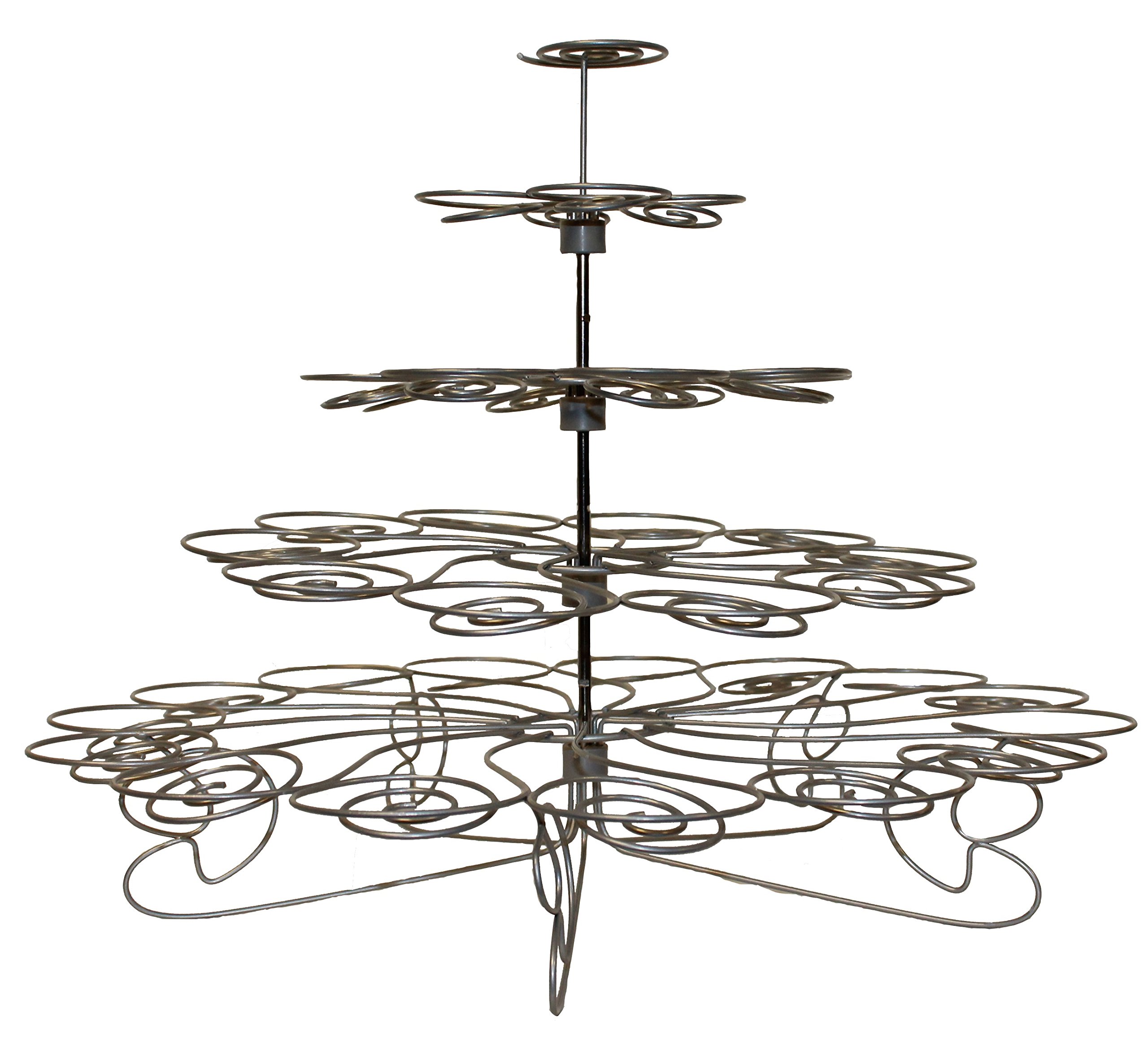 Wilton Cupcakes and More 38 Count/5-Tier Metal Dessert Stand