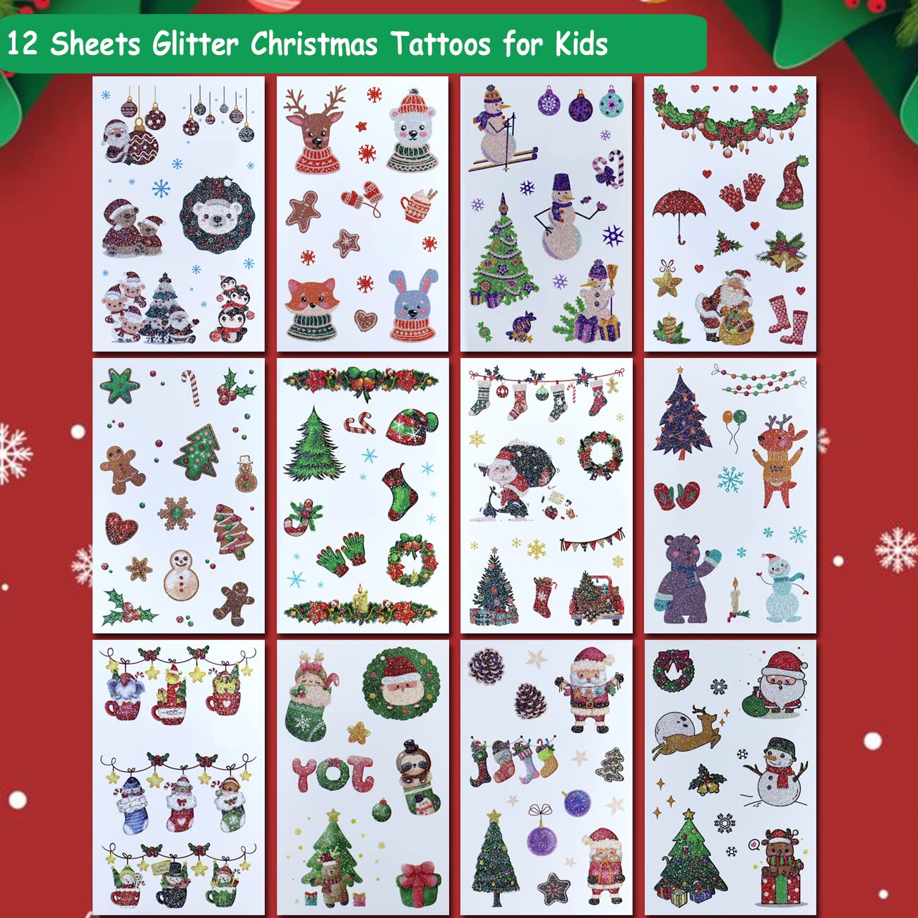 amazon-com-charlent-glitter-christmas-tattoos-for-kids-12-sheets-christmas-tattoos-for-kids-christmas-xmas-party-favors-stocking-stuffer-christmas-eve-gift-beauty-personal-care