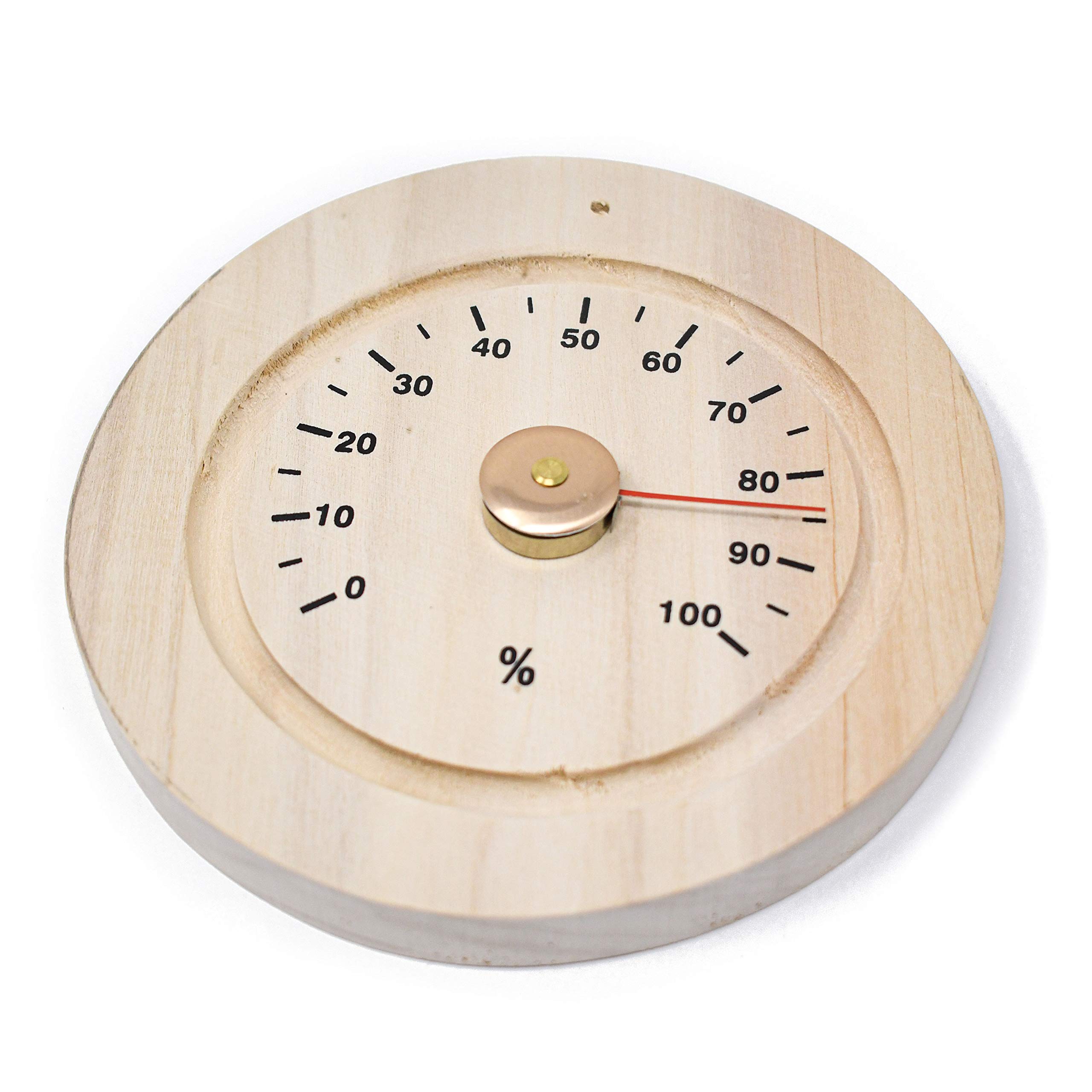 ALEKO WJ01 Hygrometer for Sauna Handcrafted from Finnish Pine