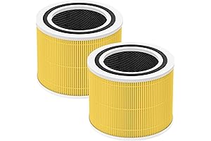 2 Pack Core 300 Replacement Filter for LEVOIT Core 300 and Core 300S Air Purifier