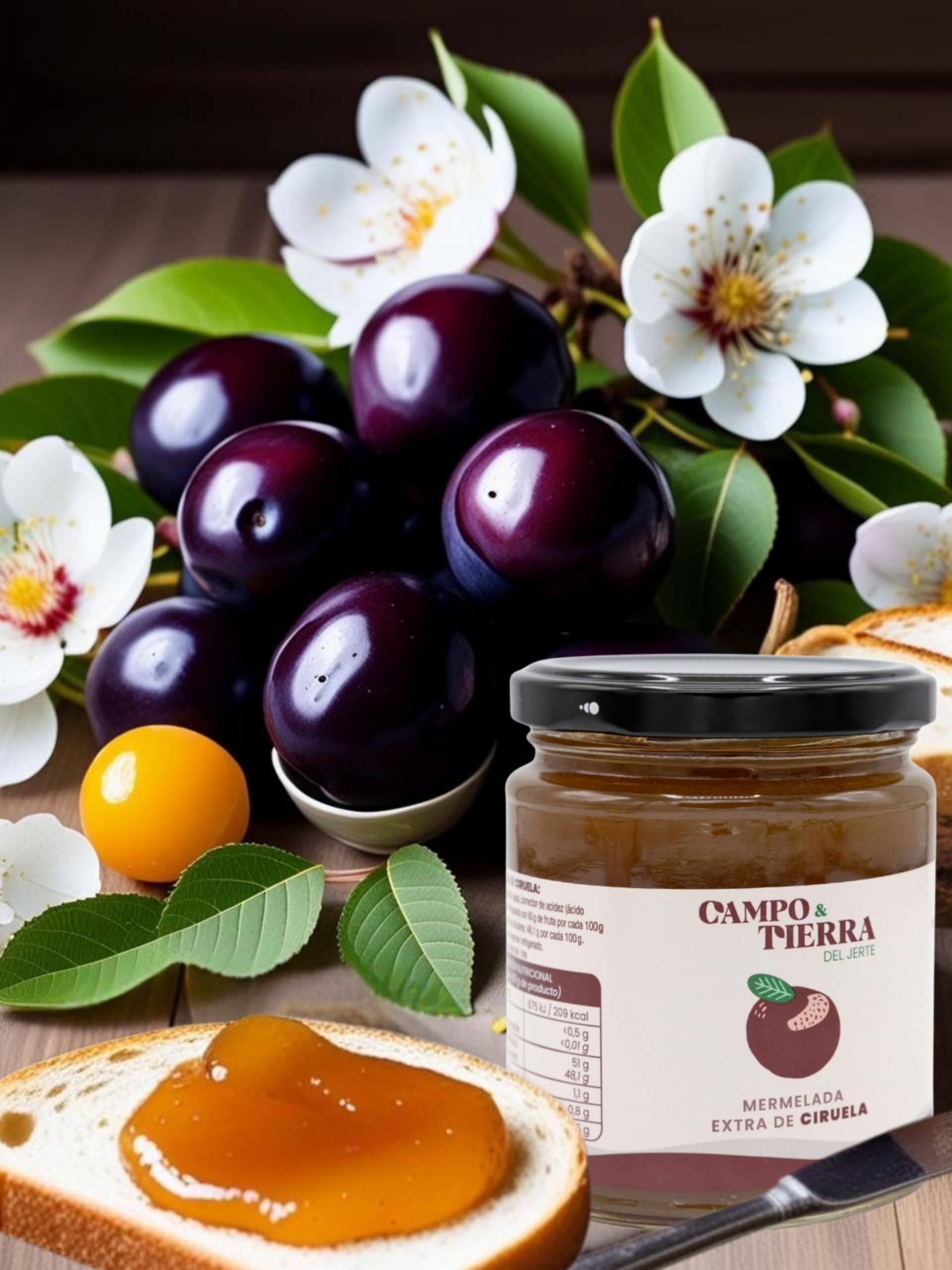 Mermelada de Ciruela con Frutas de Temporada - Pack 6 unidades