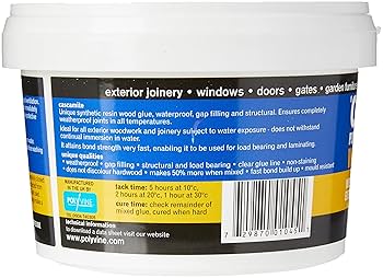 Cascamite Adhesive Powdered Resin Wood Glue Accelerator Hardener - 1Ltr
