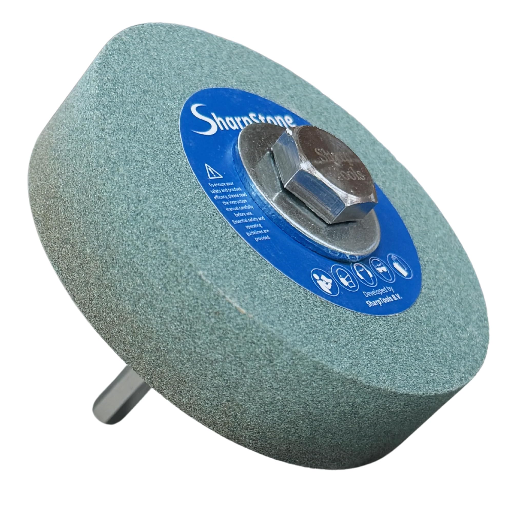 SharpStone 1.0 Affûteur de Forets | Meule d'affutage à tige hexagonale pour perceuse, Affûteur de forets bois, plastique, métal et béton