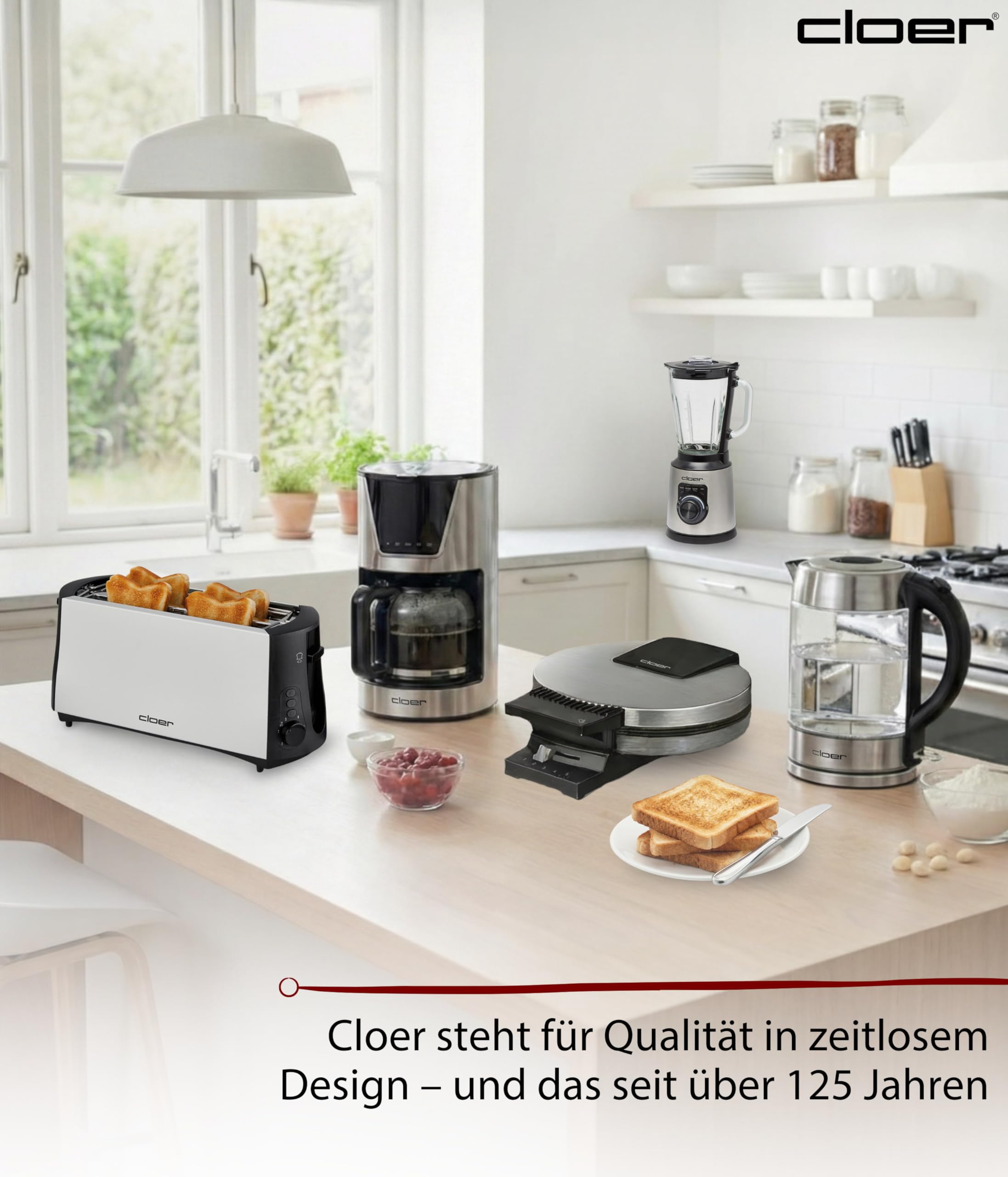 Cloer 3710 Langschlitztoaster für 4 Toastscheiben – Bild 7
