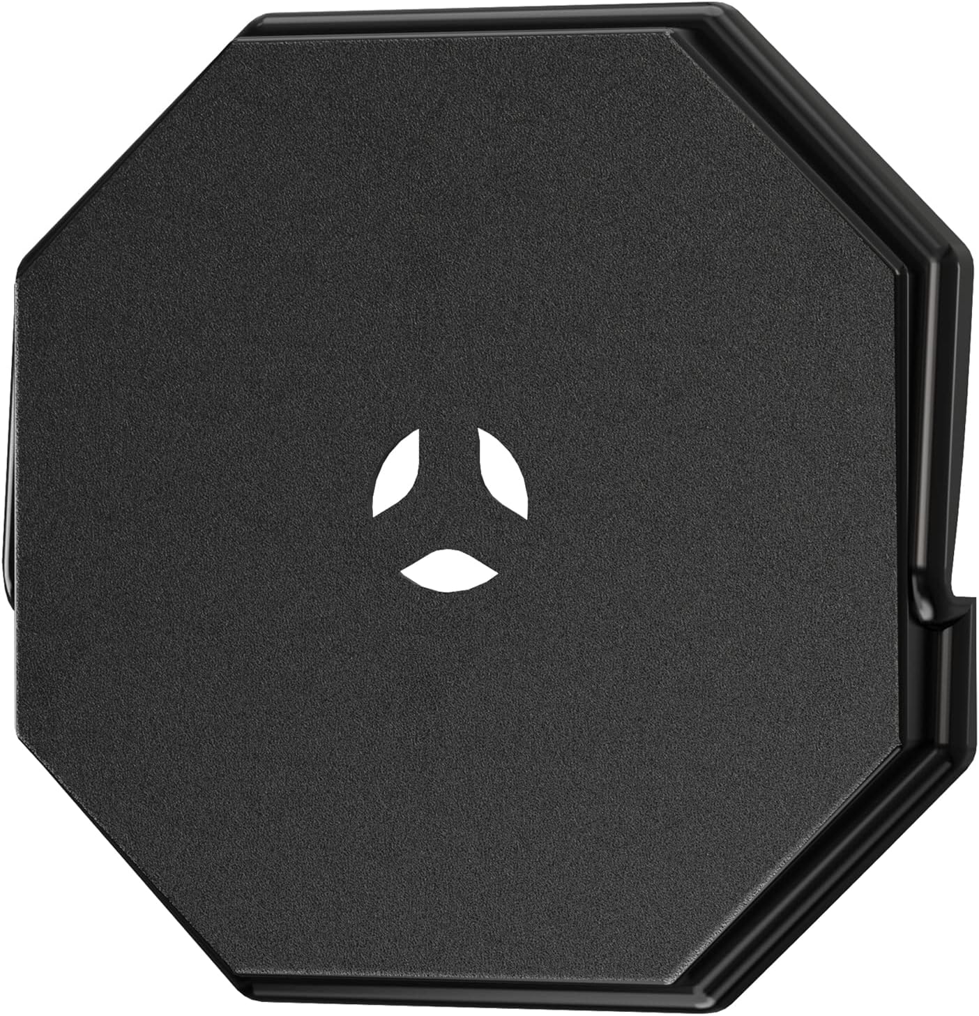 Vinyl Siding Mounting Blocks, Siding Mounting Kit, 130110006001 Octagon Mount Block, Mounting Plate for 1/2 inch Lap and 4 inch to 10 inch Height Siding, Black