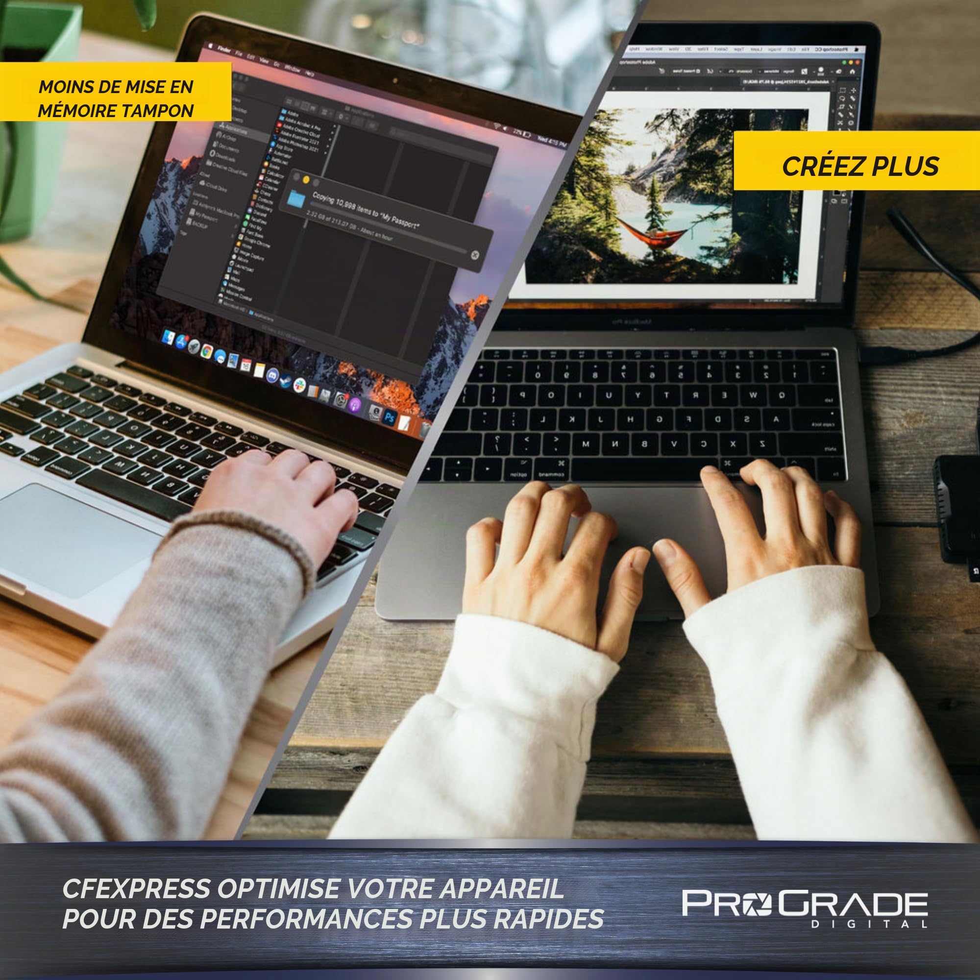 Carte Mémoire ProGrade CFexpress 4.0 Type B (800 Go) Iridium
