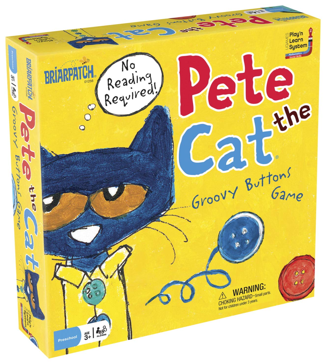 Briarpatch Pete the Cat Groovy Buttons Game