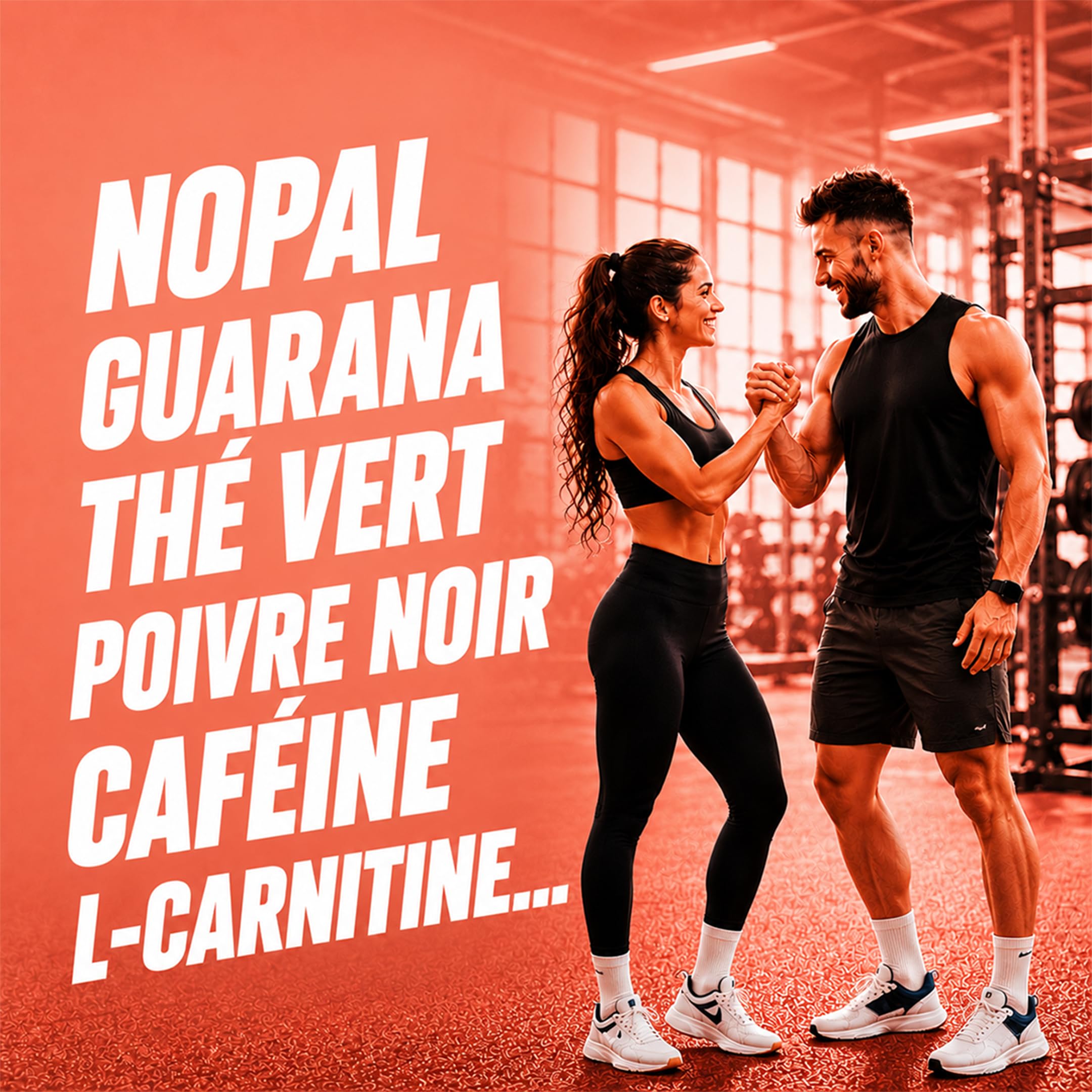 TRYVITE – Formule Silhouette Active –Satiété & Gestion des Portions – Thé Vert, Guarana, L-Carnitine, Nopal, Caféine, Pipérine –88 Gélules Végétales - 200 mg de cafeine