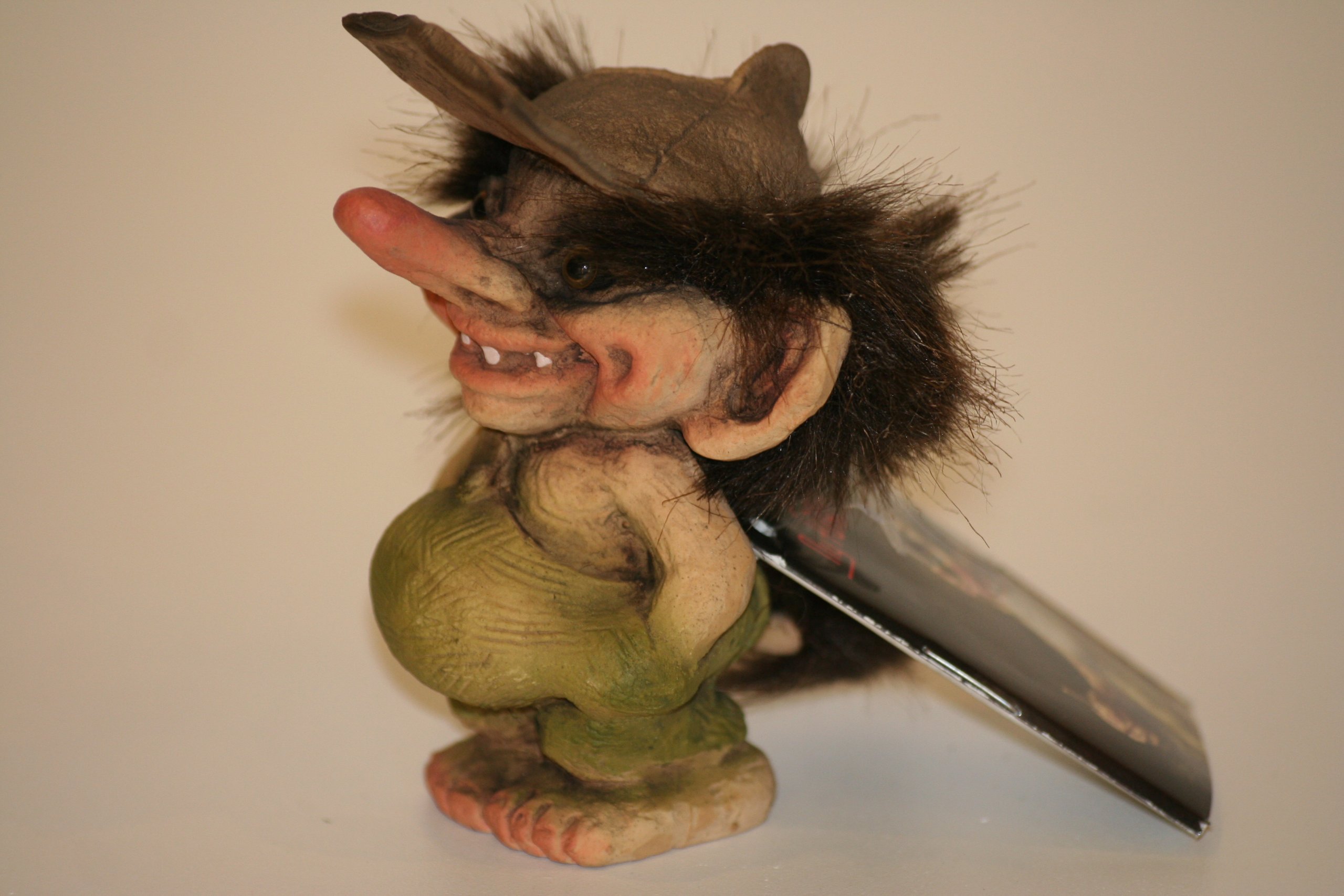TROLL NYFORM 019 RAGAZZINO BERRETTO ORIGINALE COLLEZIONE NORVEGESE PORTAFORTUNA