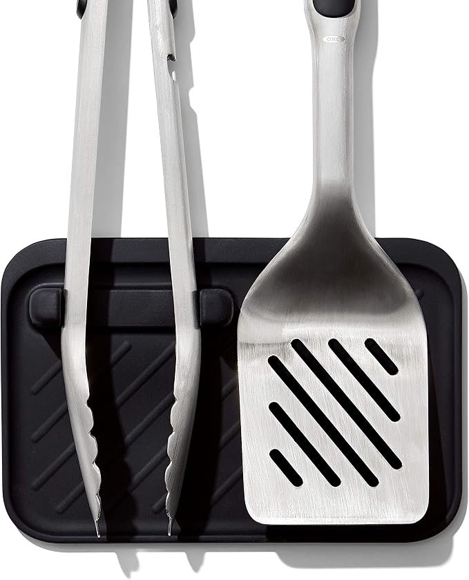 OXO Good Grips soporte para herramientas de parrilla negro miniatura 12