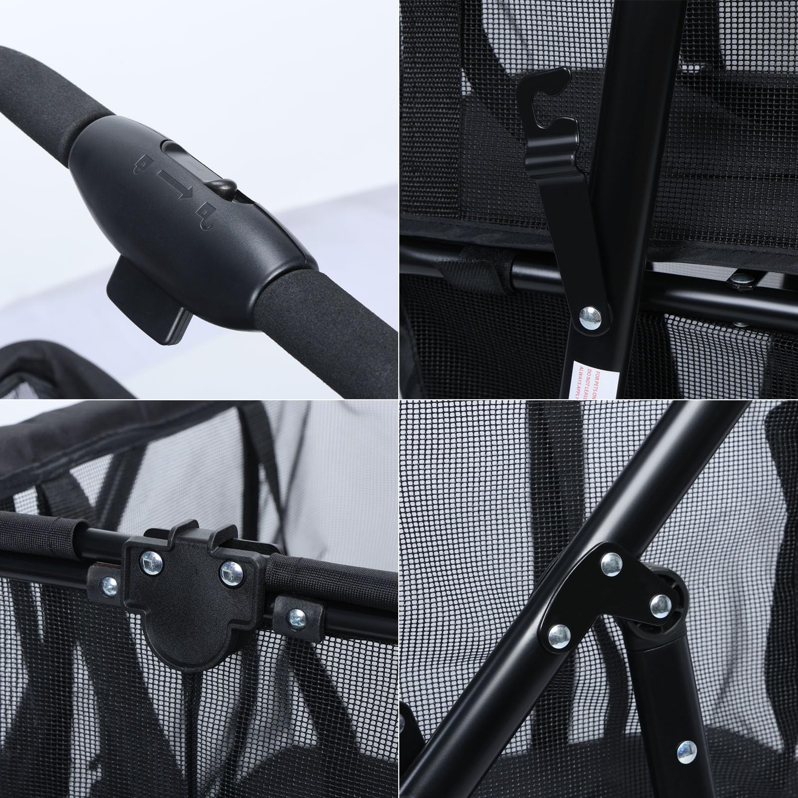 Carrello per la spesa pieghevole con ruote Utili Trolley con borsa staccabile GroceCart portatile per shopping lavanderia campeggio e viaggi
