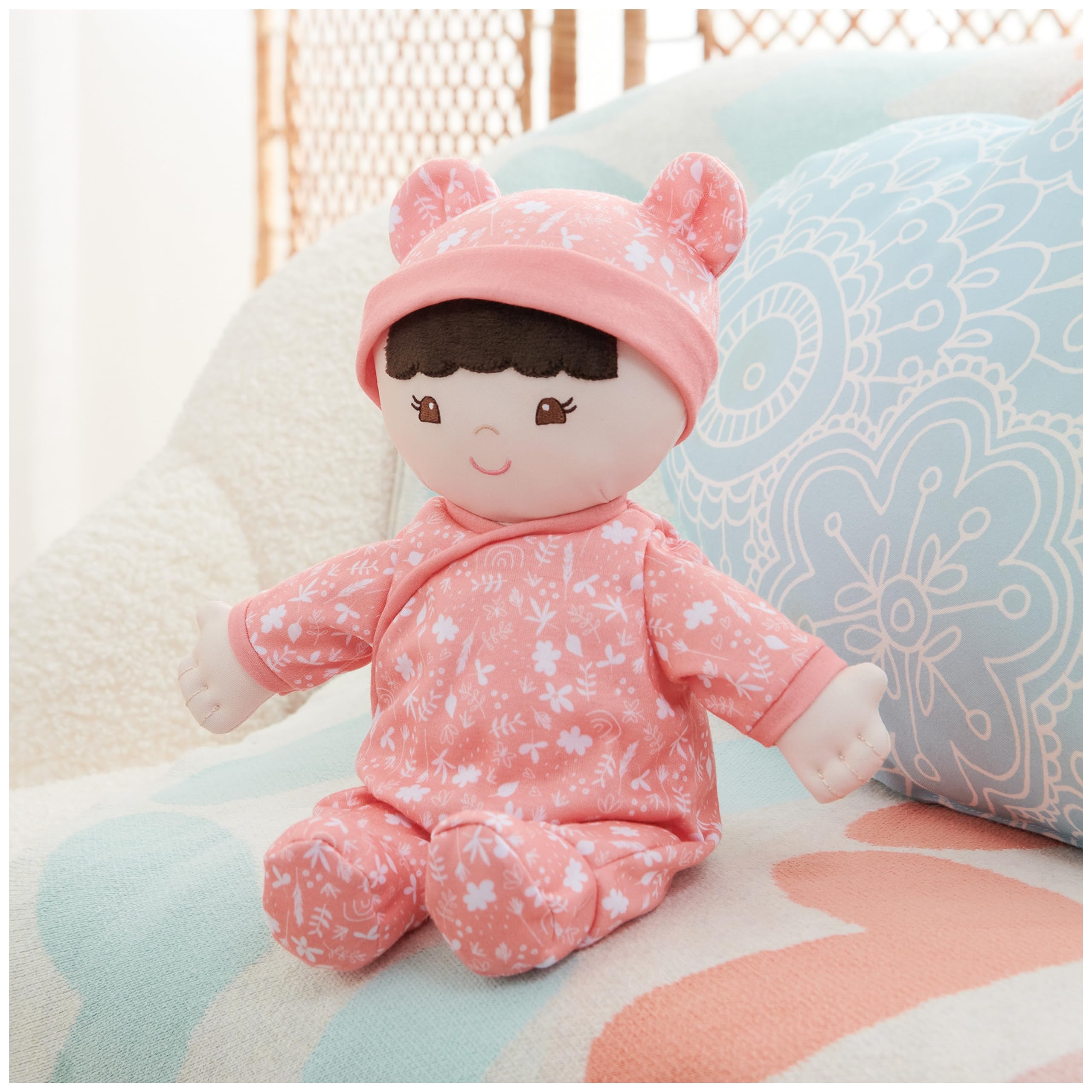 GUND Bambola di peluche sostenibile, realizzata con materiali riciclati, per neonati e bambini, papavero, 30,5 cm