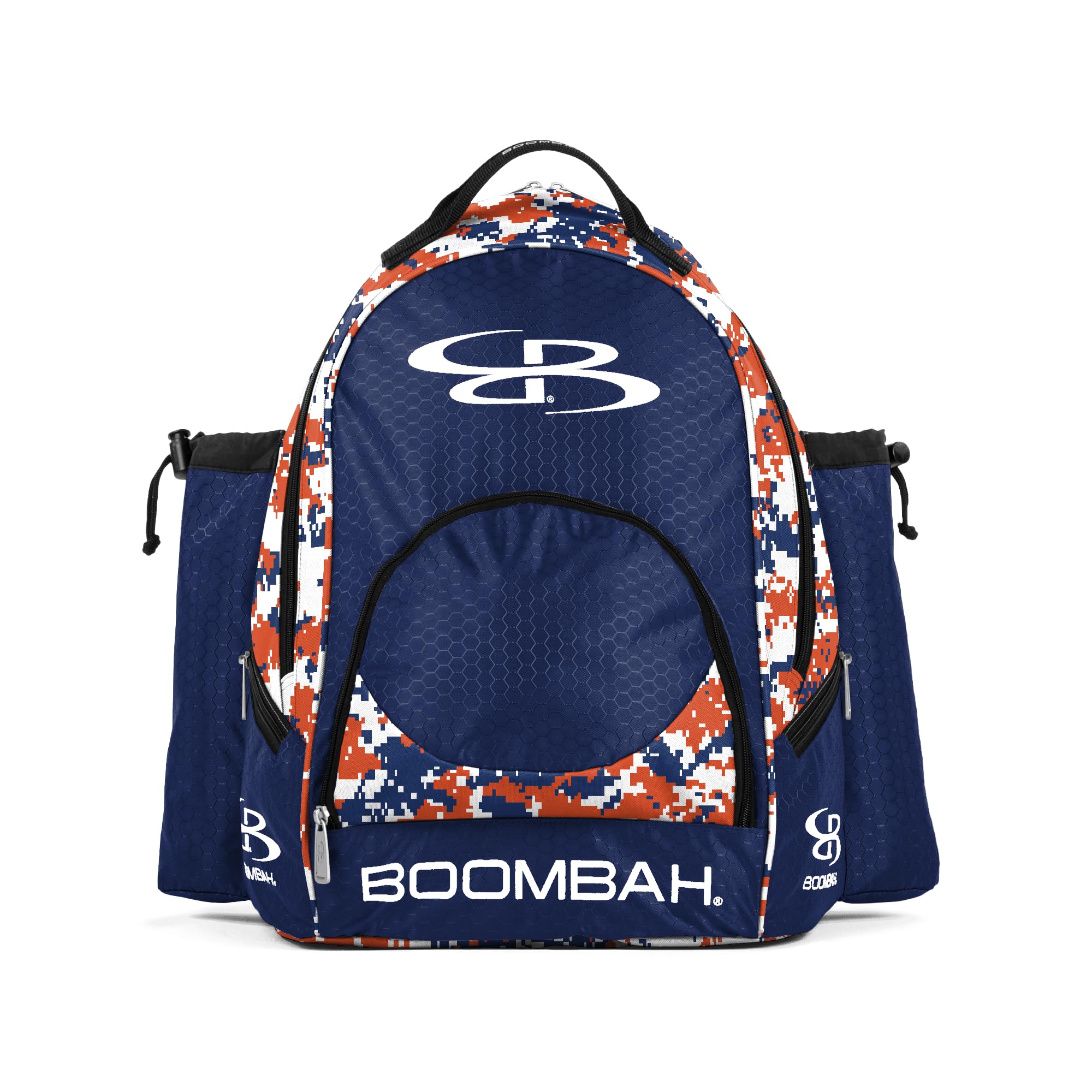 Boombah Tyro Baseball/Softball Bat Backpack - 20" x 15" x 10" - Camo Series - Multiple Color Options - Holds 2 Bats up to Barrel Size of 2-5/8"