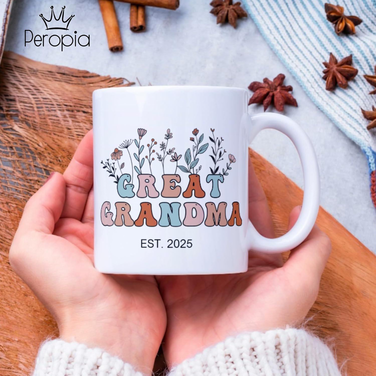 Great Grandma Mug 2025, Promoted To New Great Grandma Gifts, Youre Going To Be G-Grandparents on Mothers Day for G Grandmother - Image 6