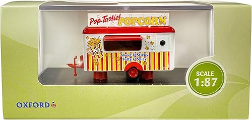 Miniatura 1 de Oxford Diecast 87TR016 - Remolque de palomitas de maíz (escala 187)
