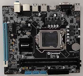 H310 8th/9th Generation Micro ATX Motherboard II LGA1151 DDR4 Socket Supports i3/i5/i7 Processors II nvme Support II 3 Year Warranty