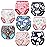 MooMoo Baby 8 Packs Potty Training Pants Cotton Absorbent Training Underwear for Toddler Girls 9T Pink