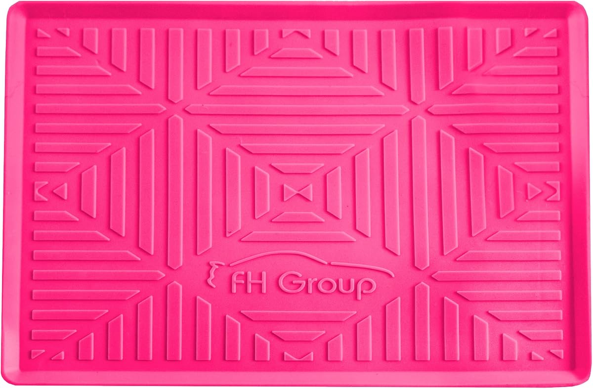 FH3011MAGENTA Alfombrilla de silicona antideslizante en color magenta para teléfonos inteligentes (iPhone Plus, Galaxy Note, Coin Grip)