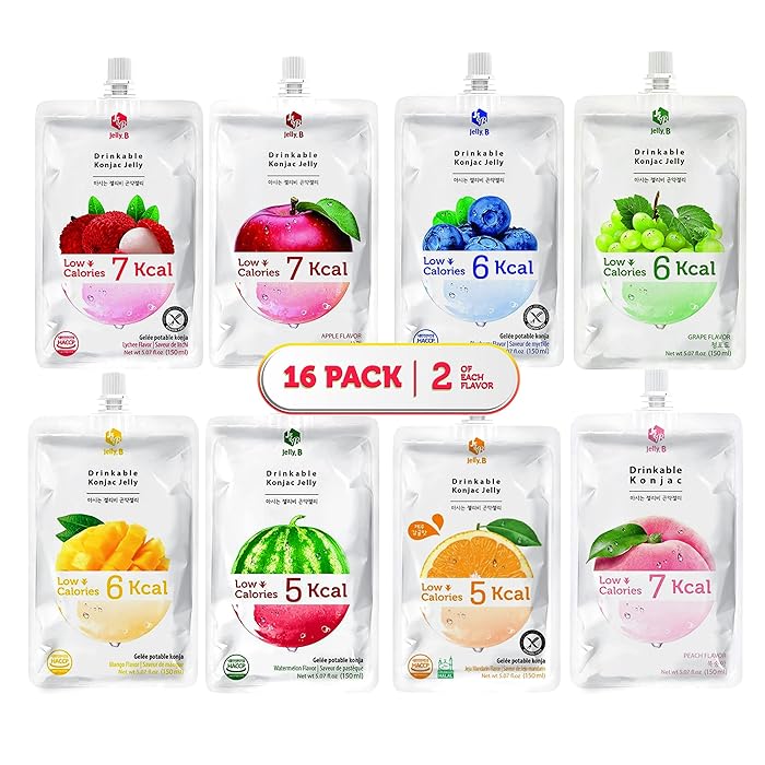 Buy Drinkable Konjac Jelly B Pouches Healthy Dietary Supplement