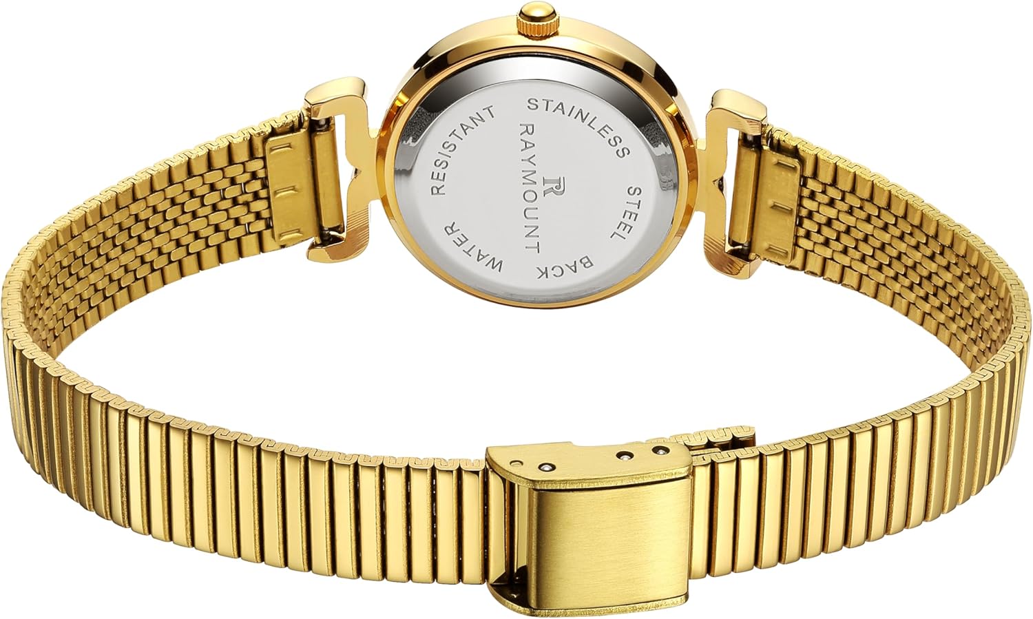 FORSINING Small Gold Watches for Women Ladies Quartz Wrist Watches with Gold Stainless Steel or Brown Leather Band - Image 7